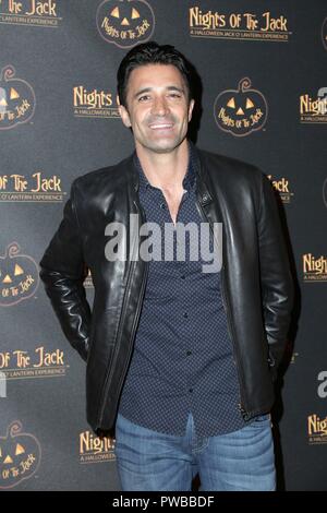 Calabasas, CA. 10 Okt, 2018. Gilles Marini in der Ankunftshalle für Nächte Der Jack Halloween Aktivierung Launch Party, King Gillette Ranch, Calabasas, CA, 10. Oktober 2018. Credit: Priscilla Grant/Everett Collection/Alamy leben Nachrichten Stockfoto