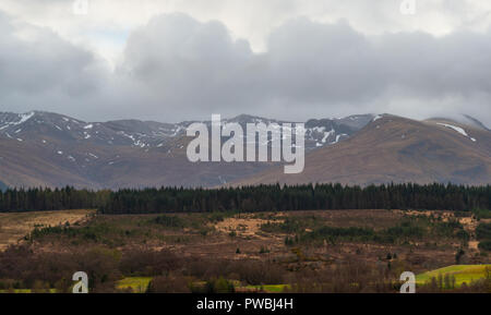 Blick von Commando Memorial, Fort William, Inverness, Scottish Highlands, Schottland Stockfoto