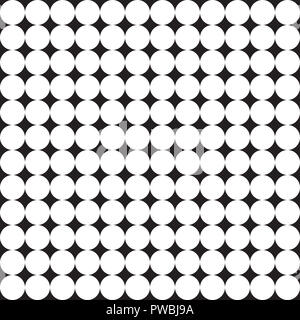 Nahtloses abstraktes Kreismuster. Stockfoto