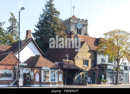 St. Marien Kirche, High Street, Ruislip, London Borough of Hillingdon, Greater London, England, United Kingdom Stockfoto