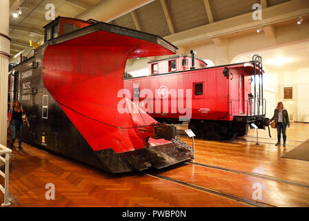 Die Fahren in Nordamerika in der faszinierenden und historischen Henry Ford Museum in Dearborn in Detroit, Michigan, USA Stockfoto