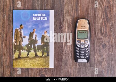 Altes Nokia-Handy Stockfoto