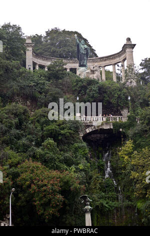 Gerard vom Csanad-Denkmal. Gellert Hill, Budapest, Ungarn Stockfoto