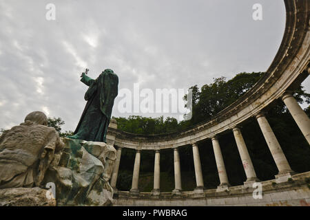 Gerhard von csanad Denkmal. Budapest, Ungarn Stockfoto