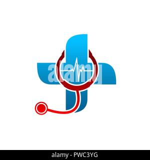 Medizinische Apotheke Logo Design Template vector Illustrator Stock Vektor