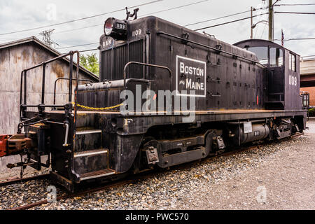 Die Railroad Museum von New England Thomaston, Connecticut, USA Stockfoto