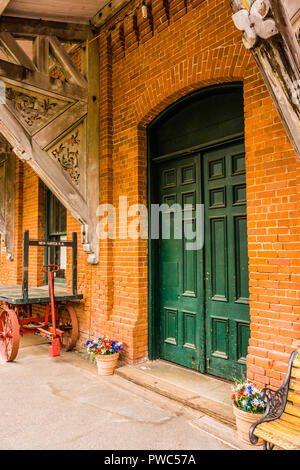 Die Railroad Museum von New England Thomaston, Connecticut, USA Stockfoto