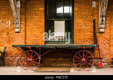 Die Railroad Museum von New England Thomaston, Connecticut, USA Stockfoto