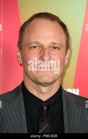 Phil Hay an der Zerstörer Premiere im Rahmen der BFI London Film Festival, am Vue Kino in Leicester Square, London. Sonntag, den 14. Oktober, 2018 Stockfoto