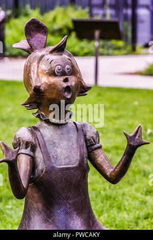 Dr. Seuss National Memorial Sculpture Garden Springfield, Massachusetts, USA Stockfoto