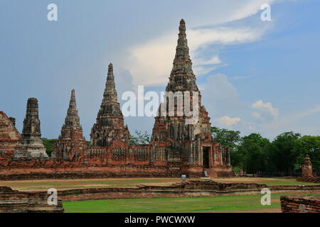 Ayutthaya ist die heilige Stadt von Thailand gegründet von König-thong in 1351. Stockfoto