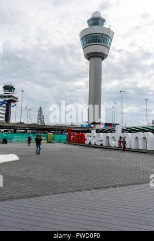 Niederlande, Den Haag, 30. März 2018: Der Amsterdamer Flughafen Schiphol, Stockfoto