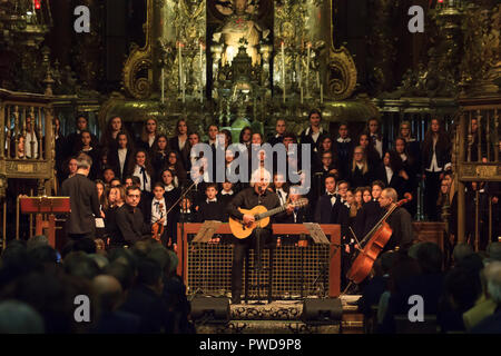 Amancio Prada trovador de Galicia Stockfoto