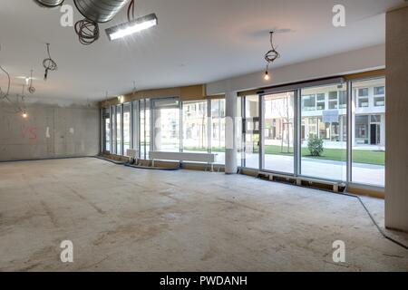 Wien 1230, Wohnanlage Carlbergergasse 105 Stockfoto