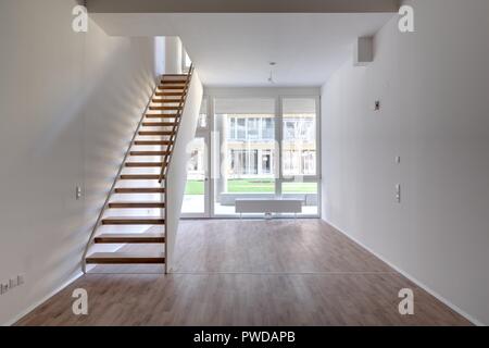 Wien 1230, Wohnanlage Carlbergergasse 105 Stockfoto