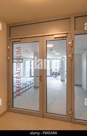 Wien 1230, Wohnanlage Carlbergergasse 105 Stockfoto
