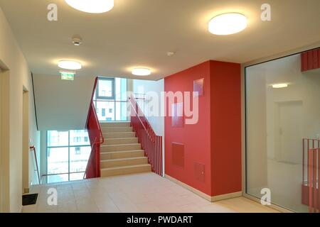 Wien 1230, Wohnanlage Carlbergergasse 105 Stockfoto