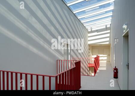 Wien 1230, Wohnanlage Carlbergergasse 105 Stockfoto