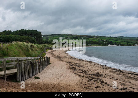 Cushendun Village, einem kleinen Dorf zwischen Ballycastle und in Cushendall Grafschaft Antrim, Nordirland Stockfoto