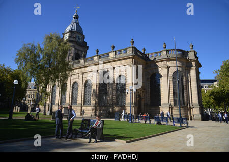 St. Philip's Kathedrale, Cathedral Square, Birmingham Stockfoto