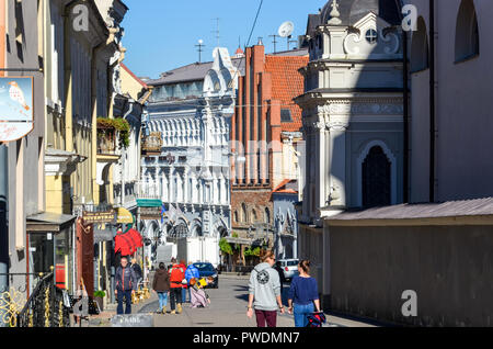 Stadtzentrum von Vilnius, Litauen Stockfoto