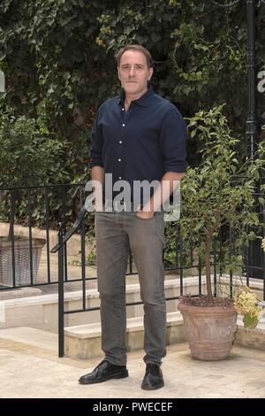 Italien, Rom, 16. Oktober, 2018: Fotoshooting der Film "Euforia" abgebildeten Valerio Mastandrea Foto © Fabio Mazzarella/Sintesi/Alamy leben Nachrichten Stockfoto
