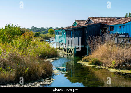 Port des Salines, Insel Oleron, Charente Maritime, Nouvelle-Aquitaine, Frankreich Stockfoto