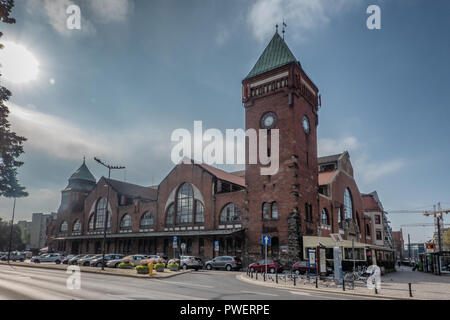 Hallen Max Berg in Wroclaw, Polen Stockfoto