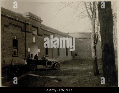 Bukarest, zwischenwerk der Batterien 13. und 14., Südfront, aufgenommen am 24.12.1916 Stockfoto