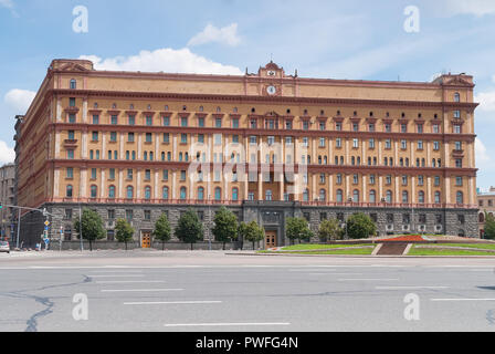 Bundesamt für Sicherheit in der Lubjanka in Moskau. Russland Stockfoto