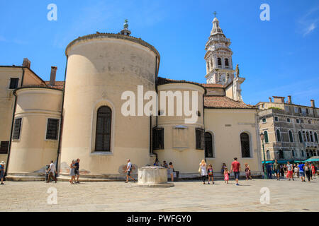 Parrocchia di Santa Maria Formosa/Pfarrei Santa Maria Formosa, Stockfoto