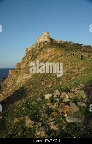 Genueser Burg in Tabarka, Tunesien Stockfoto