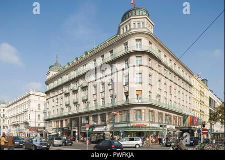 Wien Hotel Bristol Wien Das Hotel Bristol Stockfoto