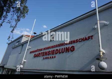 Wien, Gemeindebau, Siedlung Flötzersteig, Franz Kaym, Alfons Hetmanek 1922-1925 Stockfoto