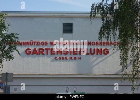 Wien, Gemeindebau, Siedlung Flötzersteig, Franz Kaym, Alfons Hetmanek 1922-1925 Stockfoto