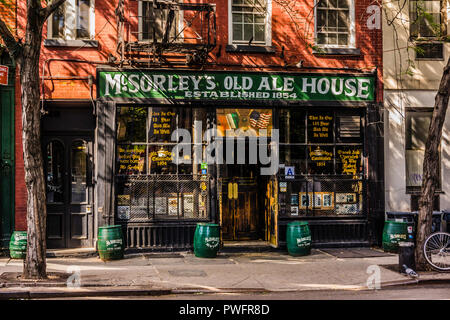 Mcsorely's Old Ale House East Village Manhattan New York, New York, USA Stockfoto