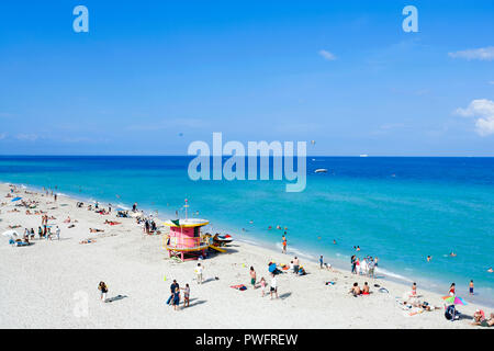 Miami Beach, Florida, Vereinigte Staaten Stockfoto