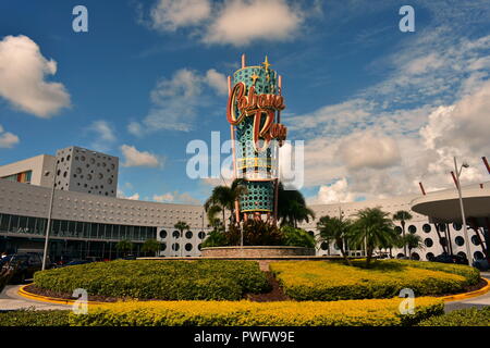 Orlando, Florida; August 19, 2018 Vintage Hotel in Universal Studios Area. Stockfoto