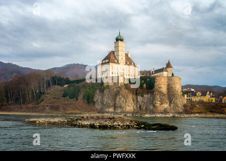 Schloss Schönbühel, in der Nähe von Melk, Österreich Stockfoto