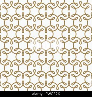 Moderner Luxus geometrische Ornamente mit Linien nahtlose Muster Hintergrund Stock Vektor