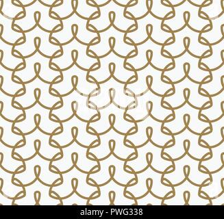 Moderner Luxus geometrische Ornamente mit Linien nahtlose Muster Hintergrund Stock Vektor