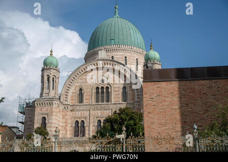 Italien, Florenz, die Große Synagoge Stockfoto