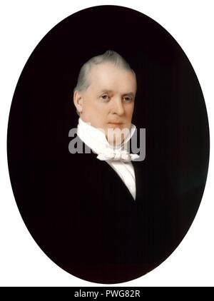 John Henry Brown-J. Buchanan - White House. Stockfoto