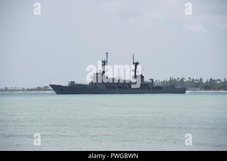 BRP Andres Bonifacio fährt Pearl Harbor - RIMPAC 2018. Stockfoto