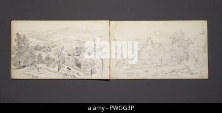 Skizzenbuch Adirondack Themen - Ochtervelt. Stockfoto