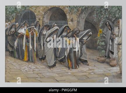 Die heiligen Frauen (Les femmes Saintes) - James Tissot - insgesamt. Stockfoto