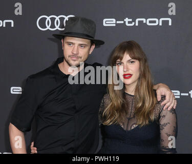 Audi feiert den 70 Emmys gehalten an der La Peer Hotel - Anreise mit: Boyd Holbrook, Tatiana Pajkovic Wo: Los Angeles, Kalifornien, Vereinigte Staaten, wenn: 14 Sep 2018 Credit: Sheri Determan/WENN.com Stockfoto