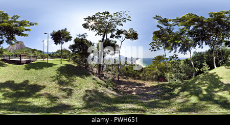 360 Grad Panorama Ansicht von Park der Klippe Hill zwei Brüder