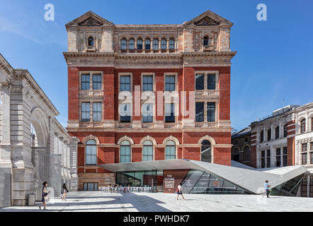 Der sackler Innenhof im Victoria und Albert Museum. Stockfoto