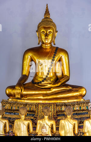 Golden Buddha, Wat Pho, Bangkok, Thailand Stockfoto